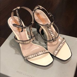 Reed Krakoff heeled sandals. Size 36.5